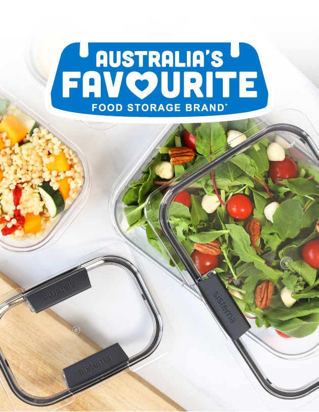 Australia's favourite* food storage brand * Circana & Quantium Data to 6/10/24 (Last 52W)