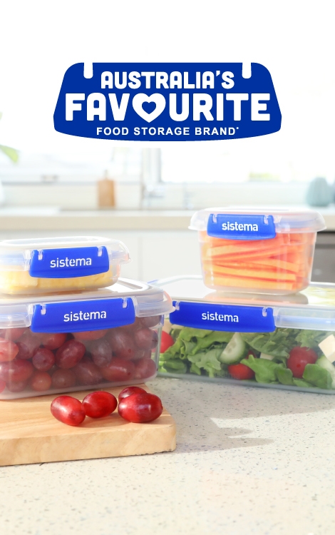 Australia's favourite* food storage brand * Circana & Quantium Data to 6/10/24 (Last 52W)