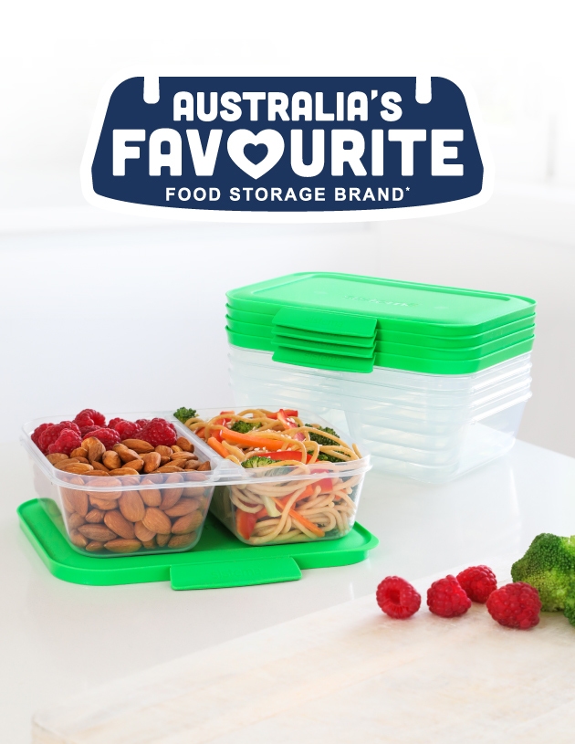Australia's favourite* food storage brand * Circana & Quantium Data to 6/10/24 (Last 52W)