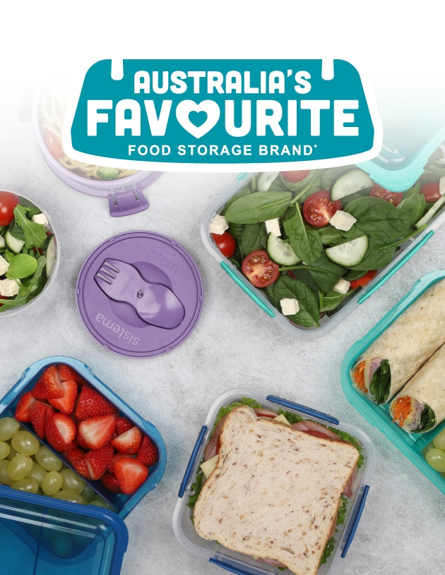 Australia's favourite* food storage brand * Circana & Quantium Data to 6/10/24 (Last 52W)