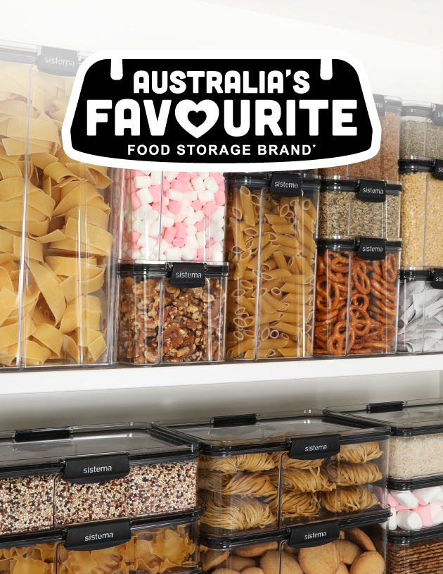 Australia's favourite* food storage brand * Circana & Quantium Data to 6/10/24 (Last 52W)